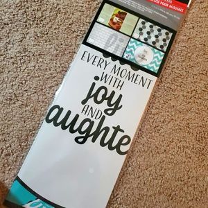 Backsplash kitchen Sticker 17x29 Love & Laughter